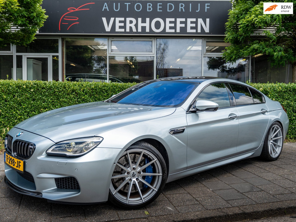 BMW M6 6-serie Gran Coupé - B&O - STOEL MASSAGE / VERW / VERKOEL - 360• CAMERA - ALCANTARA HEMEL - VOLLEDIG OND! 49020276-0.jpg | Autobedrijf Verhoefen