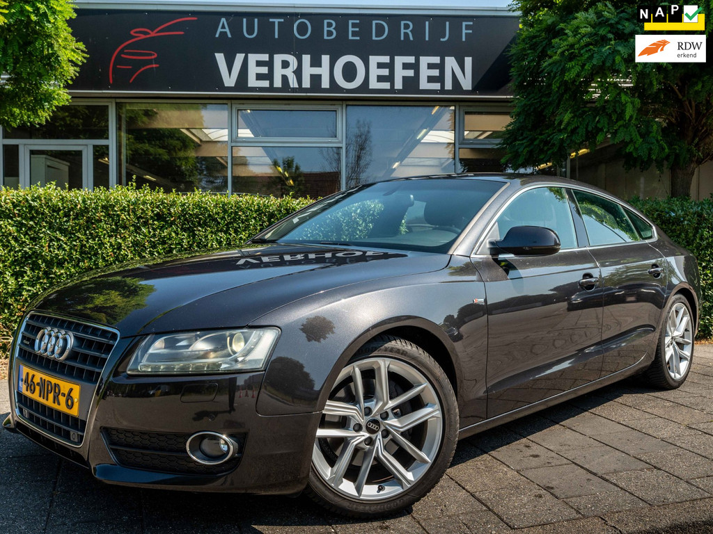 Audi A5 Sportback 2.0 TFSI - QUATTRO S-LINE - AUTOMAAT - CRUISE / CLIMATE CONTR - XENON - ORG NL - NAP ! 55701254-0.jpg | Autobedrijf Verhoefen