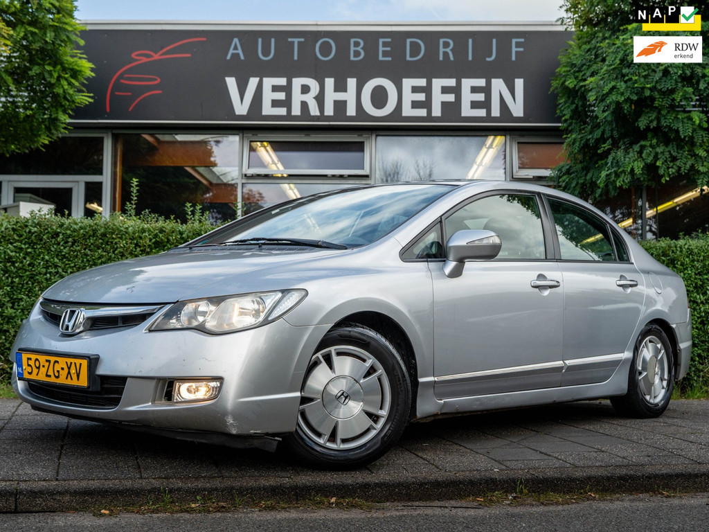 Honda Civic 1.3 Hybrid Elegance - AUTOMAAT - STOEL VERW - CRUISE / CLIMATE CONTR ! 56941402-0.jpg | Autobedrijf Verhoefen