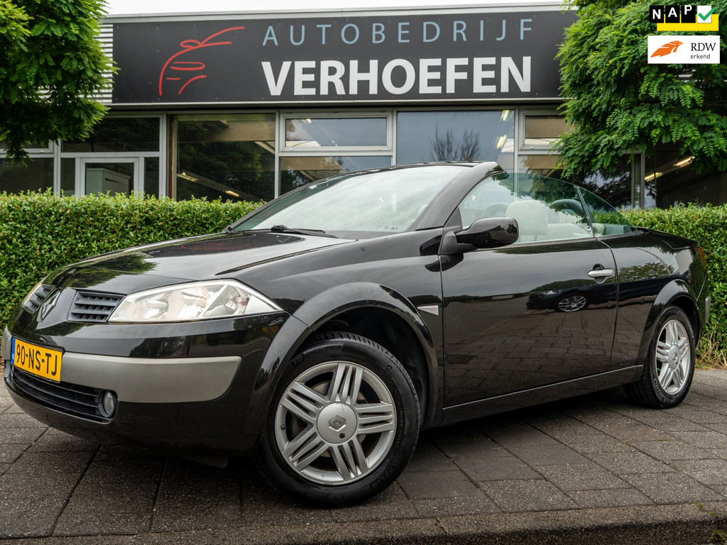 Renault Mégane Coupé-Cabriolet 2.0-16V Privilège Luxe - CABRIO - AUTOMAAT - APPLE CARPLAY - CRUISE CONTR - ORG NL ! 55577290-0.jpg | Autobedrijf Verhoefen