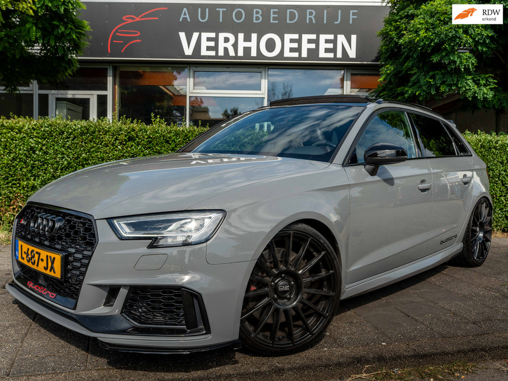 Audi RS3 A3 Sportback 2.5 TFSI QUATTRO - PANORAMADAK - RS STOELEN - PARKEER CAMERA - RS3 - CARPLAY - B&O ! 56258835-0.jpg | Autobedrijf Verhoefen